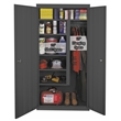 Steel Cabinets USA All Purpose Combination Cabinet in Charcoal