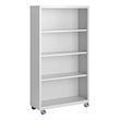 Steel Cabinets USA Mobile Bookcase in White