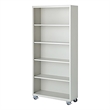 Steel Cabinets USA Mobile Bookcase in White