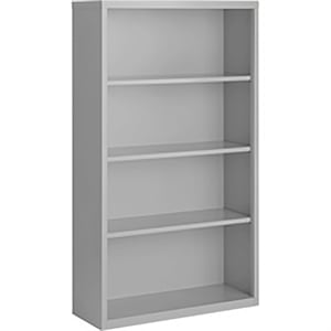Steel Cabinets USA Stationary Bookcase in Gray