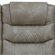Star Home Living Breathing leather Max Power Recliner Set with Strong Sense