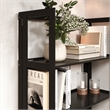 Jela Solid Wood 4 Shelf Folding Bookcase - Black