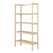 Jela Solid Wood 4 Shelf Unassembled Pantry Shelving - Unfinished