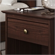 JELA Spencer 1 Drawer Nightstand in Walnut