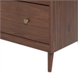 JELA Spencer 6 Drawer Dresser in Walnut