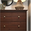 JELA Spencer 6 Drawer Dresser in Walnut