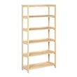 Jela 5 Shelf Bookcase in Natural