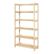 Jela 5 Shelf Bookcase in Natural