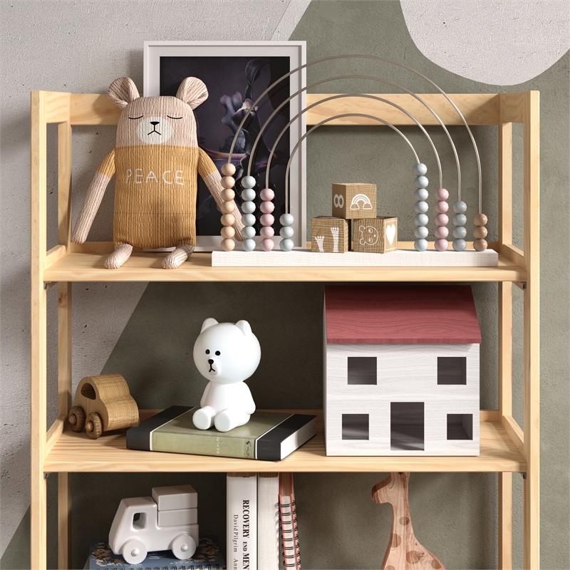 Jela 5 Shelf Bookcase in Natural