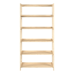 Jela 5 Shelf Bookcase in Natural