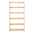Jela 5 Shelf Bookcase in Natural