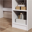 Jela 2 Drawer Desk in White