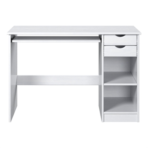 Jela 2 Drawer Desk in White