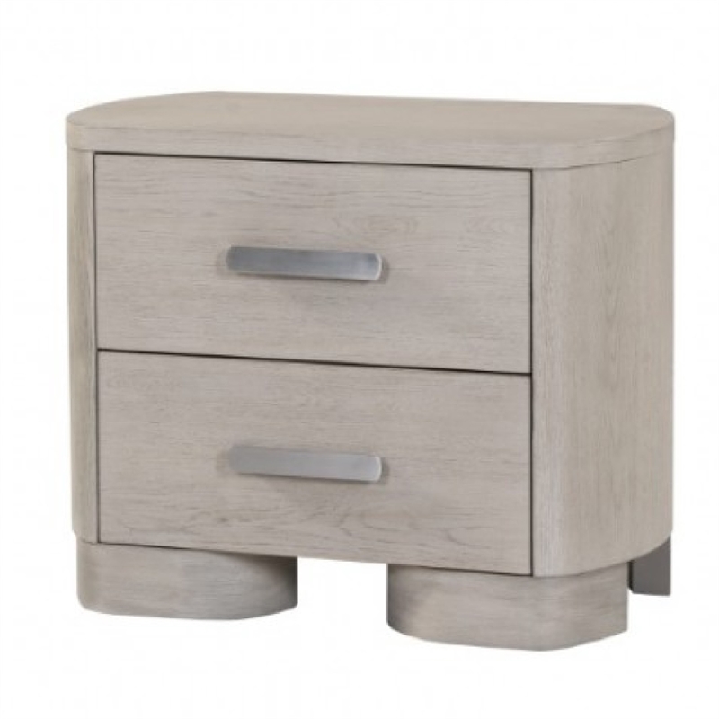 Celly Nightstand with USB Ports and 2 Drawers
