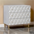 36 Inch Wide Nightstand Dresser- Drawers with Jewelry Tray