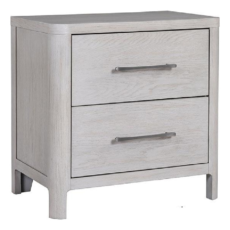 Reham Nightstand- 2 Drawers- USB A-C- 27 Inch