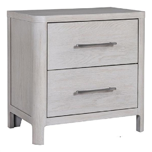 Reham Nightstand- 2 Drawers- USB A-C- 27 Inch