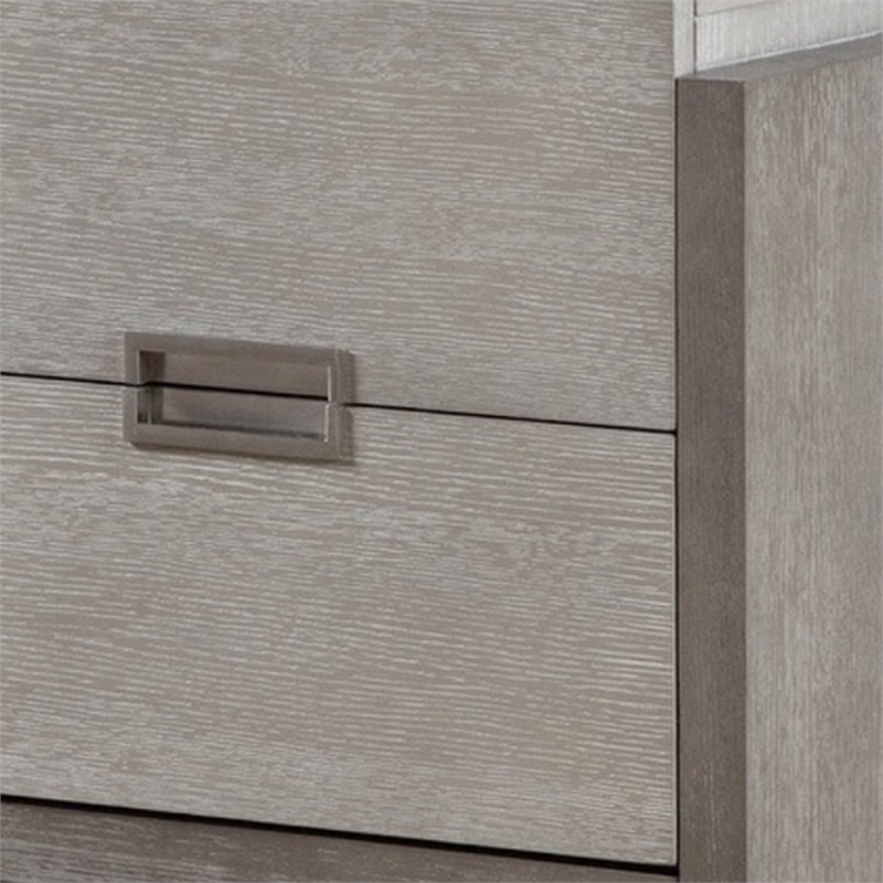 Rizvi Nightstand- 2 Drawers- Dustproof Cases