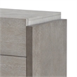 Rizvi Nightstand- 2 Drawers- Dustproof Cases