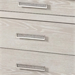 Loji Nightstand- 3 Drawers- White Marble Top- 29 Inch