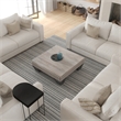 Tokyo Inspired 36 Inch Square Mango Wood Coffee Table