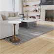 Tyler 20.5 Inch Accent Side Table- Round White Marble Top