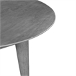 Venus 28 Inch Coffee Table with 3 Tapered Splayed Legs