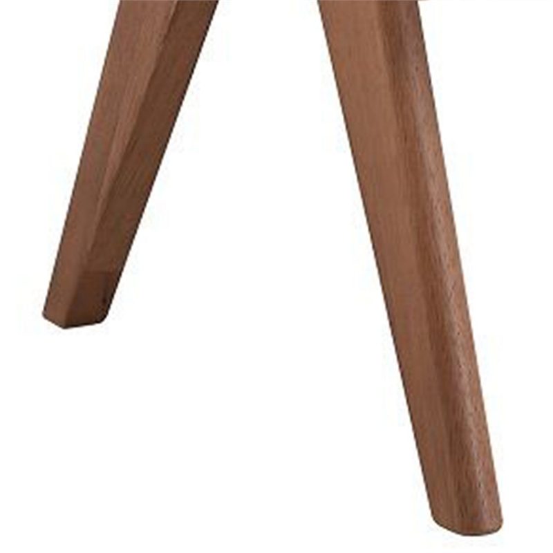 Tina 26 Inch Accent Armchair-Woven Rattan-Natural Brown Wood Finish