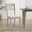 Feri Side Dining Chair Set of 2-Designer Bone White-Beige Linen