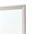 Tory Dresser Mirror-36 Inch Rectangular-Classic White Solid Wood