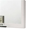 Tory Dresser Mirror-36 Inch Rectangular-Classic White Solid Wood
