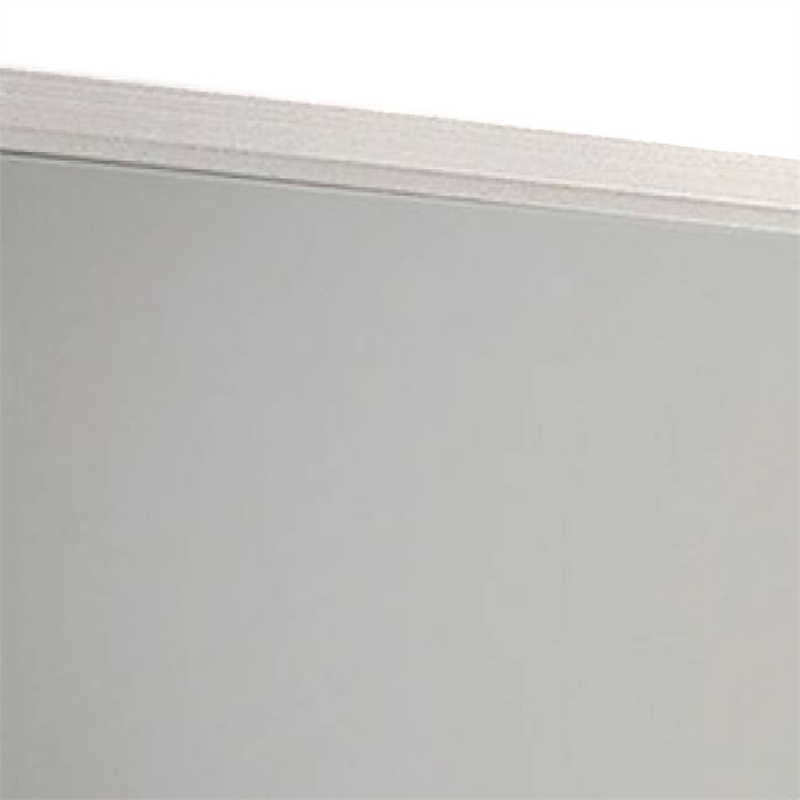 Erica Dresser Vanity Mirror-39 Inch Modern Style White Wood Frame