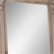 Reven Dresser Mirror-Beveled Glass-Weathered Oak Solid Wood-46 Inch