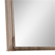 Reven Dresser Mirror-Beveled Glass-Weathered Oak Solid Wood-46 Inch
