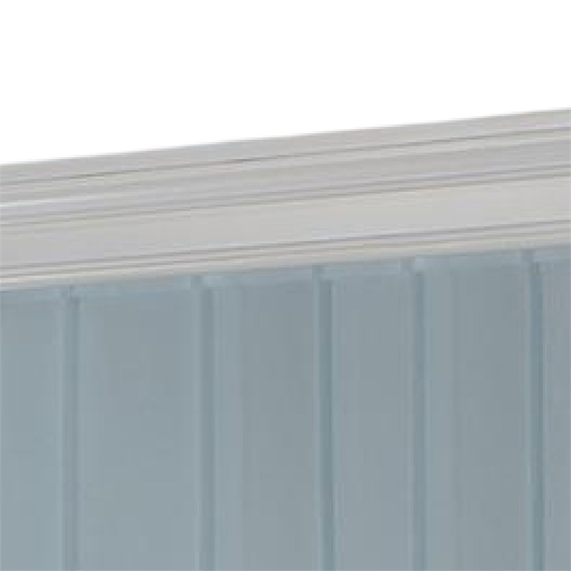 Lile Dresser Mirror w Crown Molding Frame-42 Inch White Solid Wood