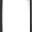 Lati Dresser Mirror-Beveled Glass-Black Wood-40 Inch Square