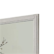 Varos Dresser Mirror-White Solid Wood-38 Inch Stylish Square Frame