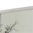 Varos Dresser Mirror-White Solid Wood-38 Inch Stylish Square Frame