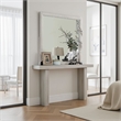 Varos Dresser Mirror-White Solid Wood-38 Inch Stylish Square Frame