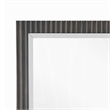Jeh Dresser Mirror-Espresso Brown Wood-Sleek Rectangular Frame 36x42