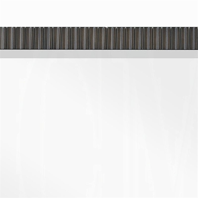 Jeh Dresser Mirror-Espresso Brown Wood-Sleek Rectangular Frame 36x42