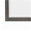 Jeh Dresser Mirror-Espresso Brown Wood-Sleek Rectangular Frame 36x42