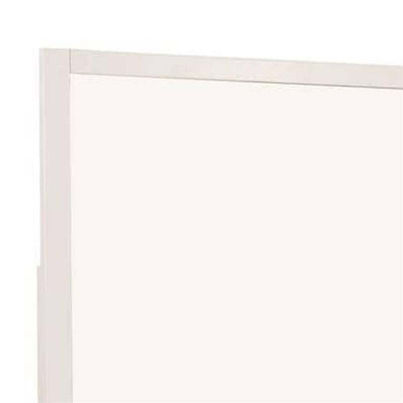 Alta Dresser Mirror-Classic French Design-White Solid Wood-40 Inch