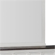 Hamps Dresser Mirror-White Solid Wood-Subtle Frame Details-38x42