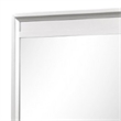 Broy 40 Inch Dresser Mirror-Champagne Gray Wood-Rounded Edges