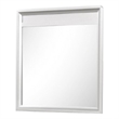 Broy 40 Inch Dresser Mirror-Champagne Gray Wood-Rounded Edges