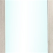 Nomi Dresser Mirror-44 Inch White Wash Rectangular Wood Frame