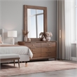 Stav Dresser Mirror-Rectangular Frame-Mahogany Brazilian Pine Wood