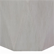 Hano Side End Table-White Rubberwood-22 Inch-Geometric Design Body