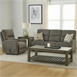 Power Lift Chair with Heat and Massage-Gray Fabric Padded-USB Port